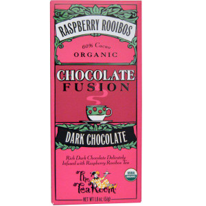 The Tea Room, Chocolate Fusion, Dark Chocolate, Raspberry Rooibos, 1.8 oz (51 g)
