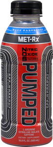 MET-Rx NOS Pumped Blue Raspberry -- 16.9 fl oz