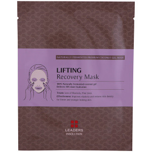 3 PACK of Leaders, Coconut Gel Lifting Recovery Mask, 1 Mask, 30 ml