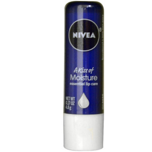 3 PACK of Nivea, Moisture Lip Care, 0.17 oz (4.8 g)