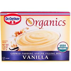 European Gourmet Bakery, Organics, Cooked Pudding and Pie Filling Mix, Vanilla, 3.5 oz (99 g)