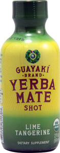 Guayaki, Yerba Mate Organic Energy Shot,  Lime Tangerine - 2 fl oz
