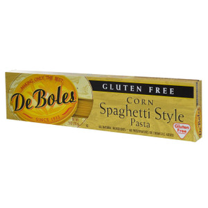 DeBoles, Gluten Free, Corn Spaghetti Style Pasta, 8 oz (226 g)