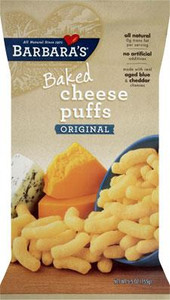3 PACK of Barbaras Baked Cheese Puffs Original -- 5.5 oz
