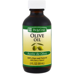 De La Cruz, Olive Oil, 100% Pure and Natural, 2 fl oz (59 ml)