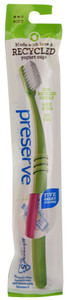 3 PACK of Preserve Adult Toothbrush Soft -- 1 Toothbrush