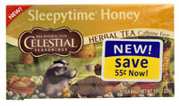 3 PACK of Celestial Seasonings Herbal Tea Sleepytime Honey -- 20 Tea Bags
