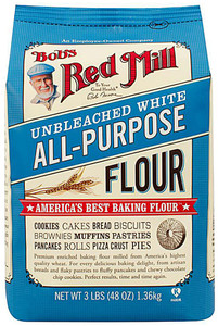 Bobs Red Mill, Unbleached White All Purpose Flour - 48 oz