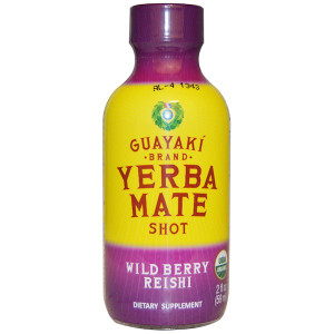 Guayaki, Yerba Mate Shot, Wild Berry Reishi, 2 fl oz (59 ml)