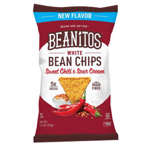 3 PACK of Beanitos White Bean Chips Sweet Chili & Sour Cream -- 4.5 oz