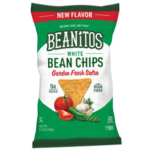 Beanitos, White Bean Chips, Garden Fresh Salsa, 5.5 oz (155 g)