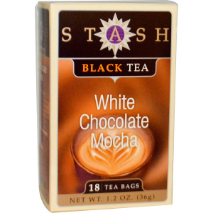 Stash Tea, Premium Black Tea, White Chocolate Mocha, 18 Tea Bags, 1.2 oz (36 g)