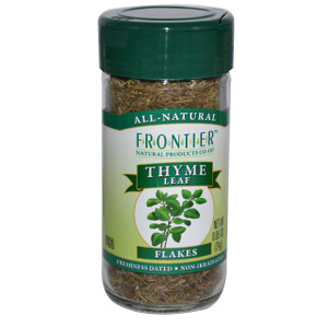 3 PACK of Frontier Natural Products, Thyme Leaf Flakes, 0.85 oz (24 g)