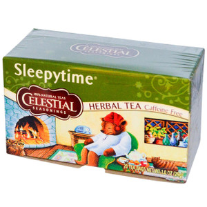 3 PACK of Celestial Seasonings, Herbal Tea, Sleepytime, Caffeine Free, 20 Tea Bags, 1.0 oz (29 g)
