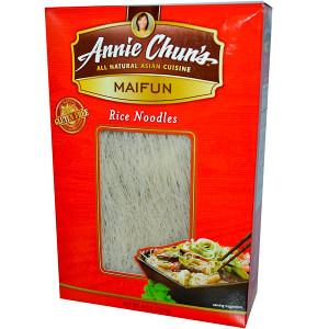 3 PACK of Annie Chuns Gluten Free Rice Noodles MaiFun -- 8 oz