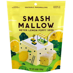 SmashMallow, Meyer Lemon Poppy Seed, 4.5 oz (128 g)