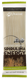 Vitaco Certified Organic Spirulina Energy Bar - 0.49 oz (14 g)