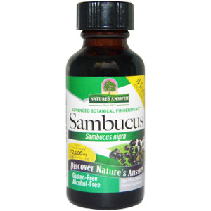 Natures Answer, Sambucus, Alcohol-Free, 12,000 mg, 1 fl oz (30 ml)