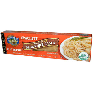 3 PACK of Lundberg Organic Brown Rice Pasta Spaghetti -- 10 oz