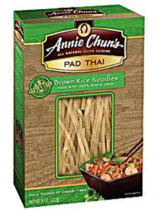 Annie Chuns, Pad Thai, Brown Rice Noodles, 8 oz (227 g)