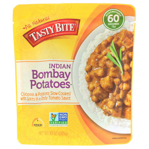 3 PACK of Tasty Bite Indian Bombay Potatoes -- 10 oz