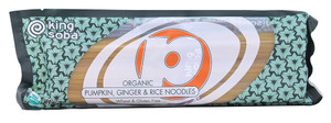 3 PACK of King Soba Organic Pumpkin Ginger & Rice Noodles -- 8.8 oz