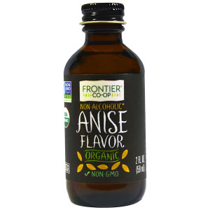 3 PACK of Frontier Natural Products, Organic Anise Flavor, Non-Alcoholic, 2 fl oz (59 ml)