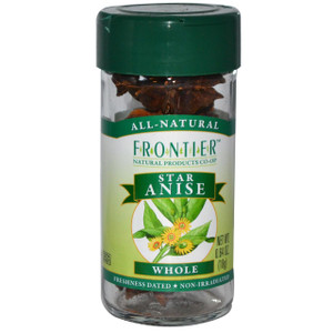 3 PACK of Frontier Co-Op Star Anise Whole -- 0.64 oz