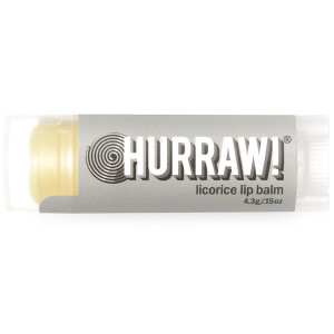 3 PACK of Hurraw! Balm Lip Balm Licorice -- 0.15 oz