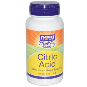 3 PACK of Now Foods, Citric Acid, 4 oz (113 g)