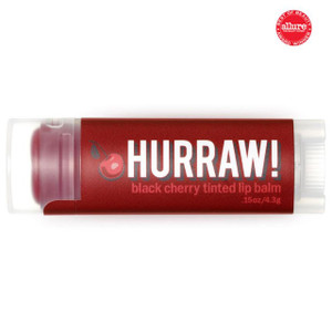 3 PACK of Hurraw! Balm, Tinted Lip Balm, Black Cherry, .15 oz (4.3 g)