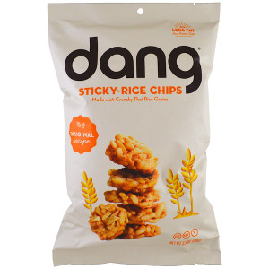 3 PACK of Dang Sticky-Rice Chips Gluten Free Original Recipe -- 3.5 oz