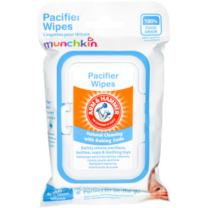 Munchkin, Arm & Hammer, Pacifier Wipes, 36 Wipes, 4 in x 6 in Each