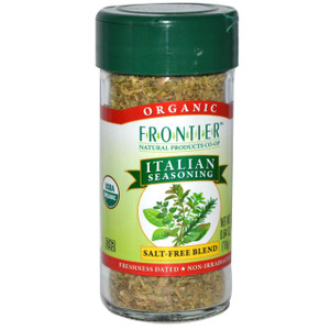 3 PACK of Frontier Natural Products, Organic Italian Seasoning with Mediterranean Oregano, 0.64 oz (18 g)