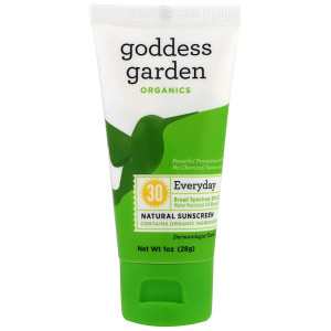 Goddess Garden, Organics, Everyday, Natural Sunscreen, SPF 30, 1 oz (28 g)