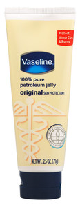 Vaseline, 100% Pure Petroleum Jelly, Original Skin Protectant, 2.5 oz (71 g)