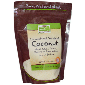 Now Foods, Real Food, Coconut, 10 oz (284 g)