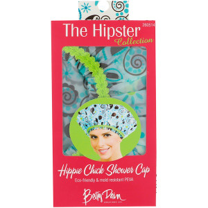 Betty Dain Creations, The Hipster Collection, Hippie Chick Shower Cap, 1 Shower Cap