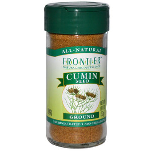 3 PACK of Frontier Co-Op Cumin Seed Ground -- 1.87 oz