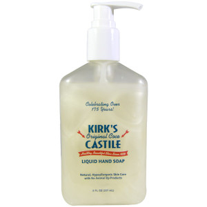 Kirks, Original Coco Castile Liquid Hand Soap, 8 fl oz (237 ml)