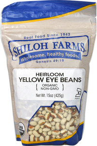 Shiloh Farms Organic Heirloom Yellow Eye Beans - 15 oz