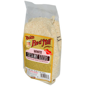 Bobs Red Mill, White Sesame Seeds, 16 oz (453 g)