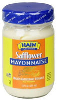 Hain Pure Foods, Safflower Mayonnaise - 12 oz