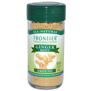3 PACK of Frontier Co-Op Ginger Root Ground -- 1.52 oz