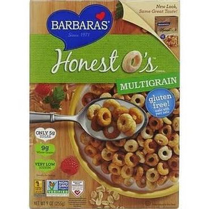 Barbaras Bakery, Honest Os Cereal, Multigrain, 9 oz (255 g)