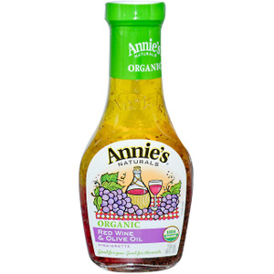 Annies Naturals, Organic Red Wine & Olive Oil Vinaigrette, 8 fl oz (236 ml)