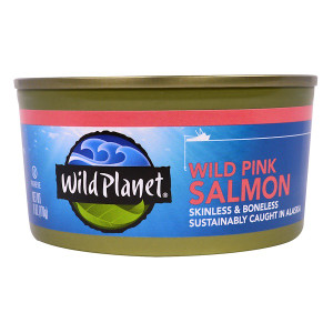 3 PACK OF Wild Planet, Wild Pink Salmon, 6 oz (170 g)