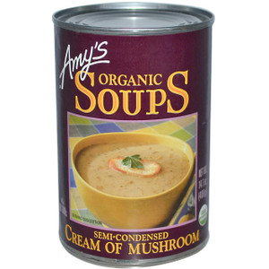 Amys, Organic Soups, Cream of Mushroom, 14.1 oz (400 g) (Discontinued Item)