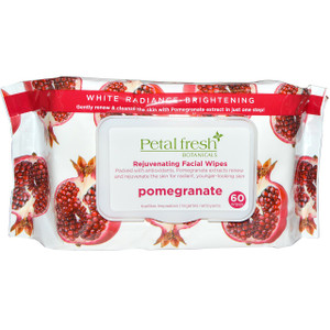 Petal Fresh, Rejuvenating Facial Wipes, Pomegranate, 60 Wipes (5 PACK)