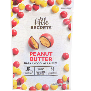 3 PACK of Little Secrets, Dark Chocolate Pieces, Peanut Butter, 5.0 oz (142 g)
